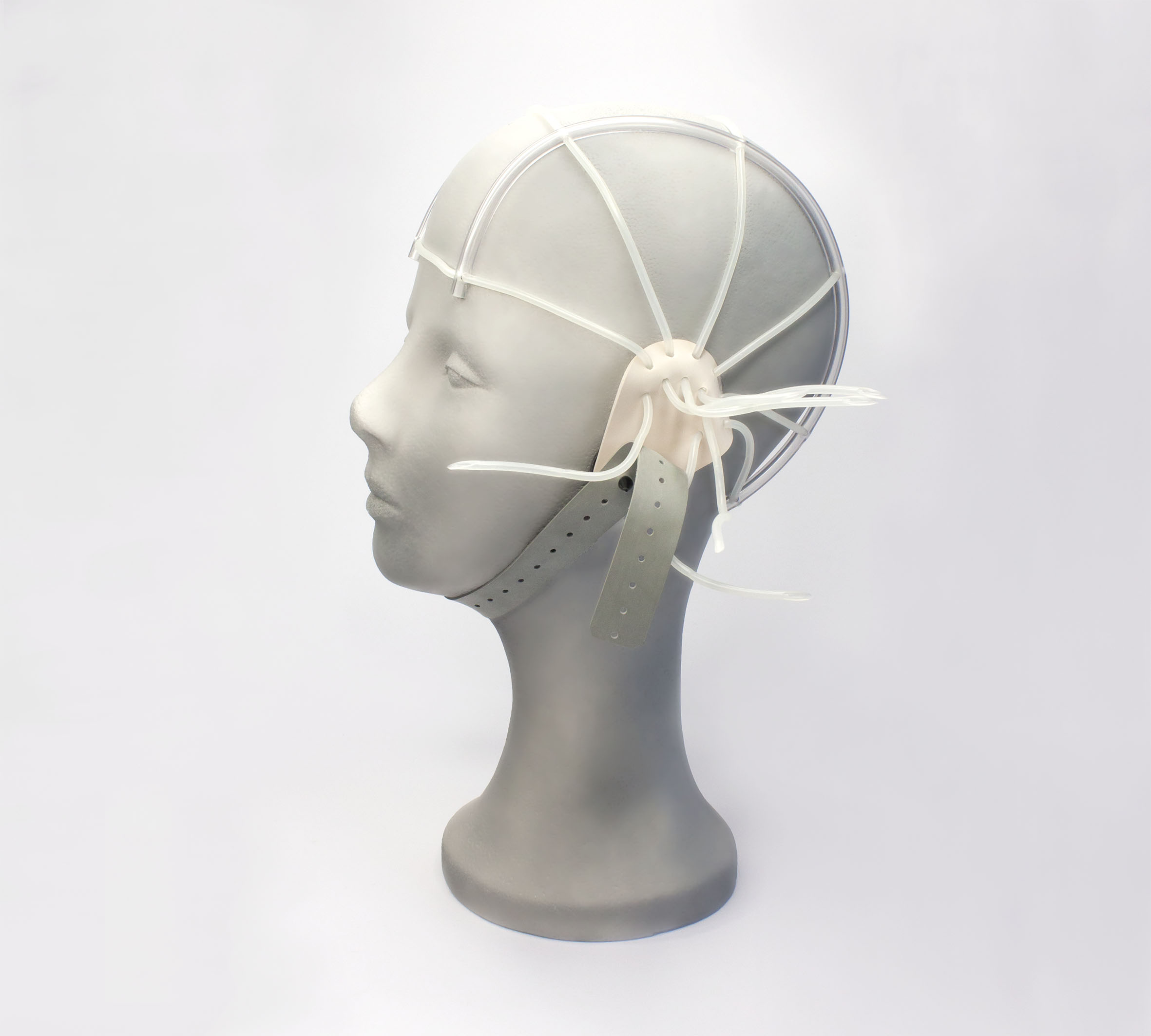 EEG-Kopfhaube Schröter inkl. Kinnband
